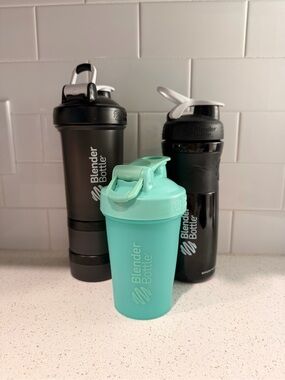 Set of 3 Blender Bottles